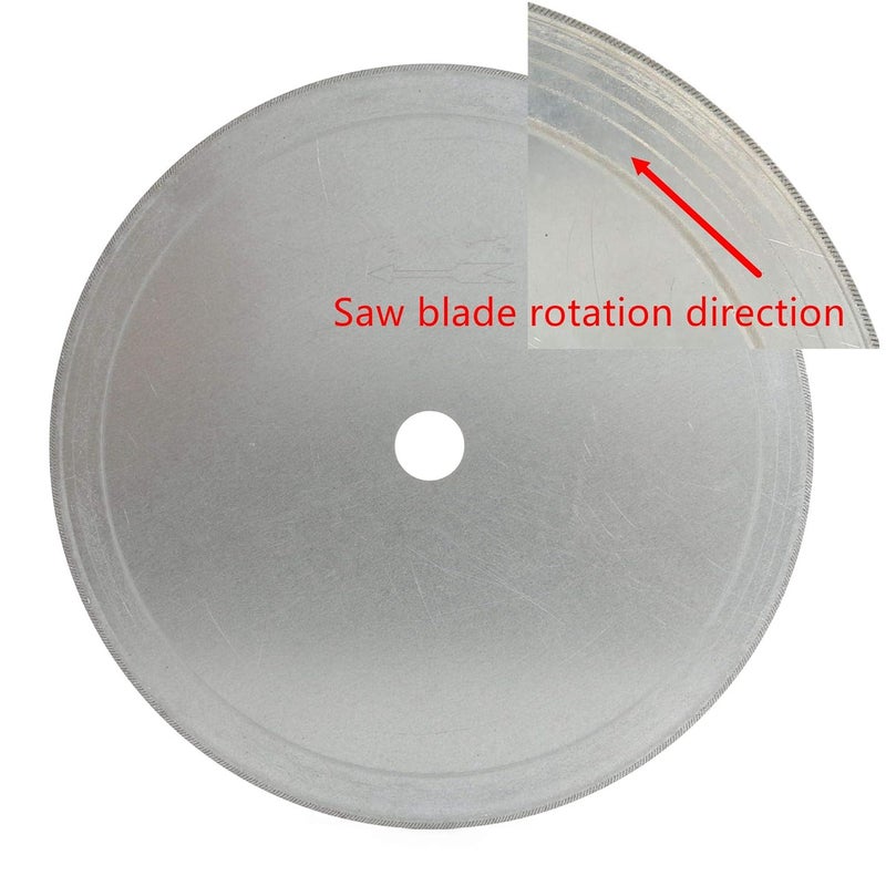 Jingling 6 inch Lapidary Saws Diamond Saw Blades Cutting Rocks Gem Blade Thin Rim 0.53mm Jewelry Tools for Stone Pack of 5Pcs - Image 5